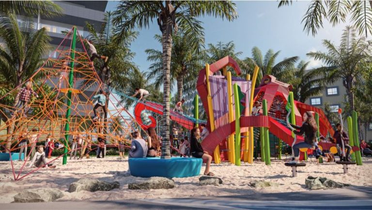 Grand Hyatt Bahamar The Bahamas Juegos Infantiles toboganes niños