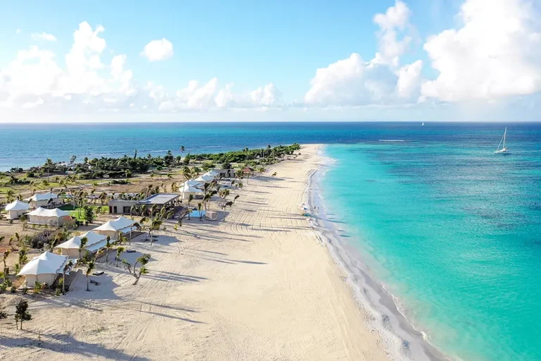 Barbuda installation beach